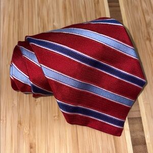Corporate Image for Tom‎ James Men's Silk Neck Tie – Diagonal Striped Pattern